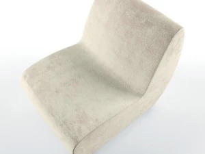 solid modern chair cattelan 3D Model