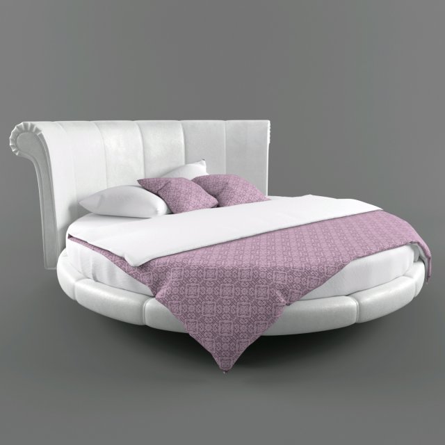 bed kent letto Modello 3D .c4d .max .obj .3ds .fbx .stl .blend 