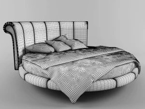 bed kent letto 3D Model