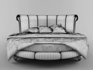 bed kent letto 3D Model