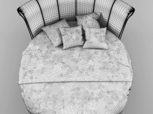 bed kent letto Modello 3D