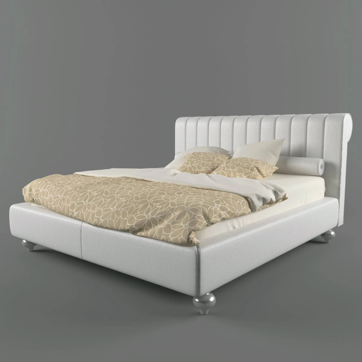 bed kent 3D Model .c4d .max .obj .3ds .fbx .stl .blend 