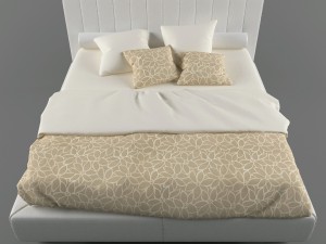 bed kent 3D 模型