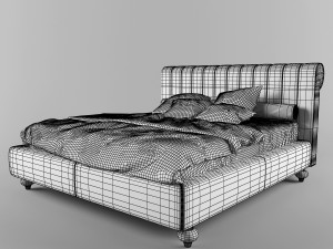bed kent 3D 模型