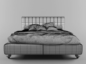 bed kent 3D 模型