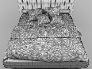 bed kent 3D 模型