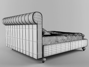 bed kent 3D 模型