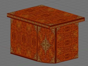 work desk 3D 모델