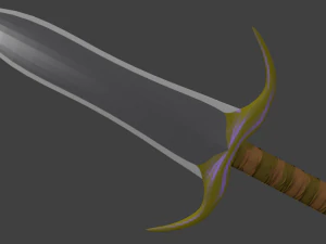 판타지 소드 3D 모델