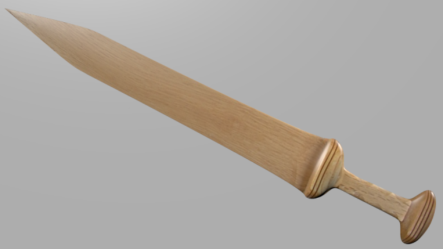 training sword 3D मॉडल .c4d .max .obj .3ds .fbx .stl .blend 