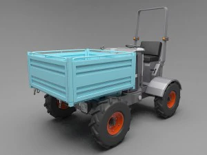 mini caminh&atilde;o basculante Modelo 3D