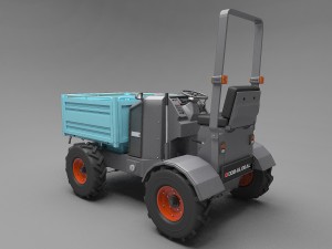 mini dump truck Modèle 3D