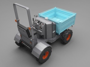 mini dump truck Modèle 3D