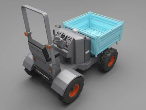 mini dump truck 3D Model