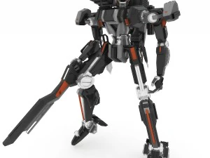 robotht-001 heavy mode 3D Model