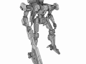 robotht-001 heavy mode 3D Model