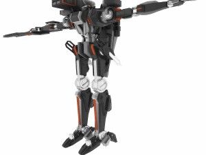 robotht-001 heavy mode 3D मॉडल