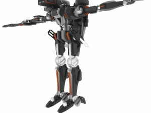 robotht-001 heavy mode 3D Model
