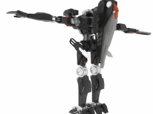 robotht-001 heavy mode 3D Model