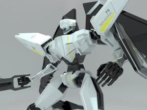 robot mtdwhite eagle002 3D Model