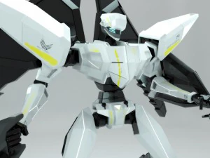 robot mtdwhite eagle002 3D Model