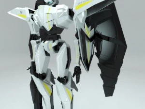 robot mtdwhite eagle002 3D Model