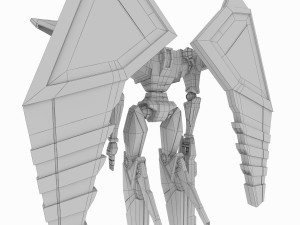 robot mtdwhite eagle002 3Dモデル