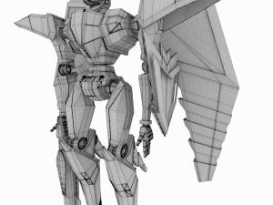 robot mtdwhite eagle002 3Dモデル