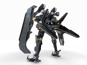 robot c-hy-001 char 3D 모델