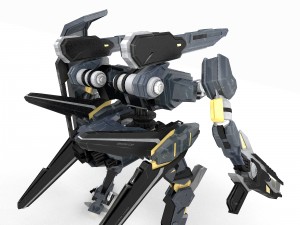robot c-hy-001 char 3D 모델