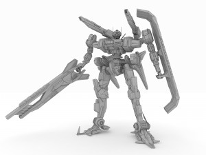 robot c-hy-001 char 3D 모델