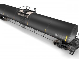 modern tank car 3D मॉडल