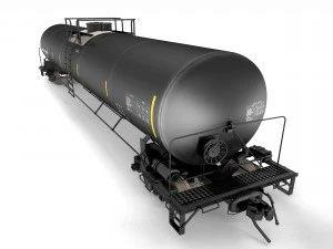 modern tank car 3D Model