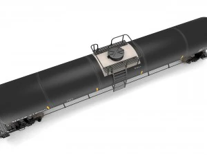 modern tank car 3D Model