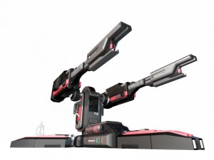 sci-fi turret f49 3D Model