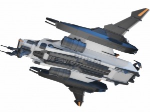 sci-fi - aircraft jet fighter- iron 039m 3D मॉडल