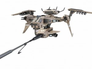 aircraft 039 cannon type 3D Model