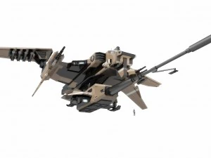 aircraft 039 cannon type 3D Model