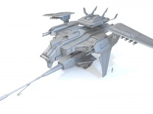 aircraft 039 cannon type 3D Model