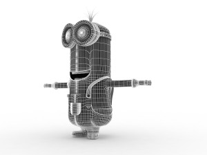 minions-2015 kevin-minion 3D Модель