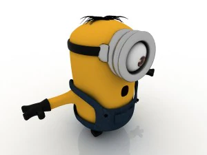 minions-2015 stuart-minion 3D Model