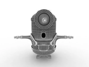 minions-2015 stuart-minion 3D Model