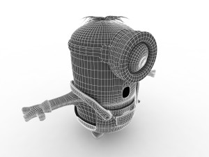 minions-2015 stuart-minion 3Dモデル