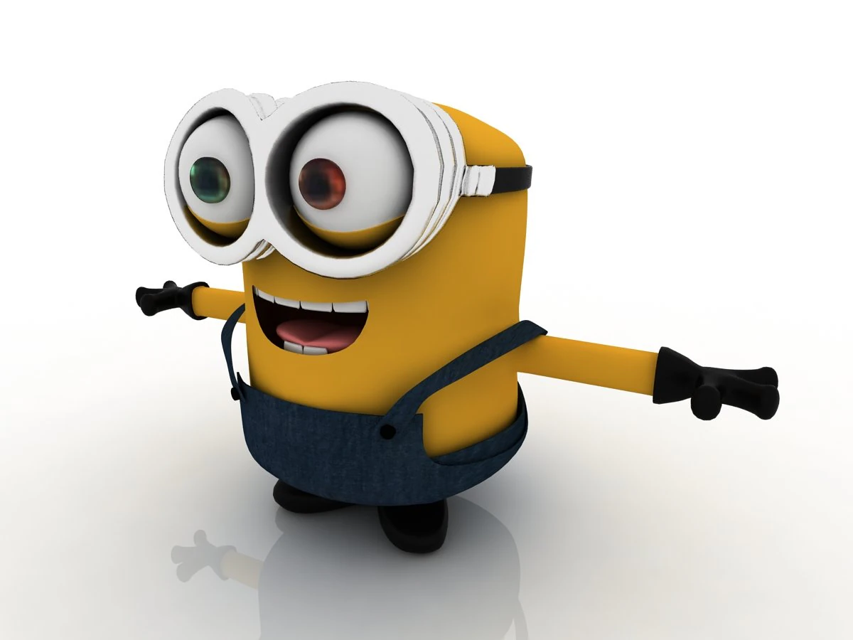 minions-2015 bob-minion 3D Model .c4d .max .obj .3ds .fbx .stl .blend 