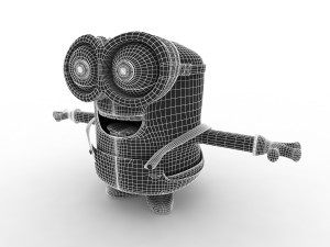 minions-2015 bob-minion 3D Model