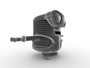 minions-2015 bob-minion 3D Model