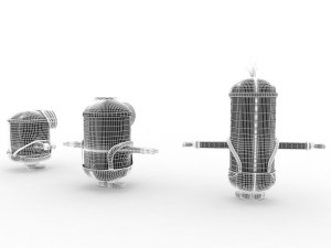 minions-2015 bob stuart and kevin together 3D Model