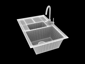 sink blanco metra 6s compact 3D Model
