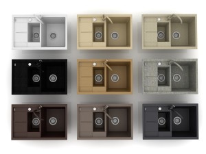 sink blanco metra 6s compact all colors 3D Modell