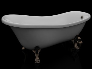 classic italian bath kerasan 3D Model